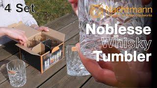 Nachtmann Noblesse Whisky Tumbler Set 4er - Unboxing