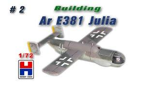 Сборка Arado Ar E381 Julia 1/72 Hobby 2000 /Building Arado Ar E381 Julia 1/72 Hobby 2000