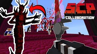 Scarlet King BOSS BATTLE in Minecraft PE/BE | SCP: Collaboration Add-On