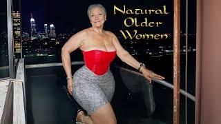 Natural Older Women Over 70 | gorgeous Dress and Outfits Epi. 11