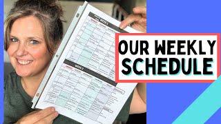 HOMESCHOOL SCHEDULE based in reality?  This is how to do it!