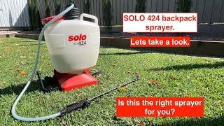 The NEW SOLO 424 16L Backpack Sprayer. REVIEWED by a Professional.