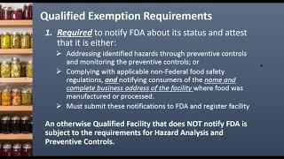 Intro to Preventative Controls for Human Food for Very Small Value-Added Food Processors - Webinar