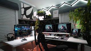 My Dream Productivity & Gaming Desk Setup 2025!