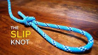 How to Tie the Slip Knot in UNDER 60 SECONDS!! | How to Tie a Loop Knot