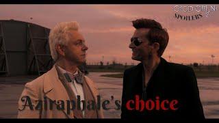 Aziraphale choses Crowley | Good Omens