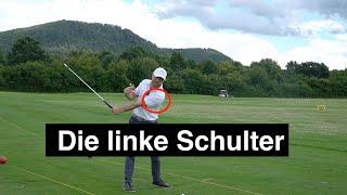 Golf: Mach DAS mit der linken Schulter (Übung)