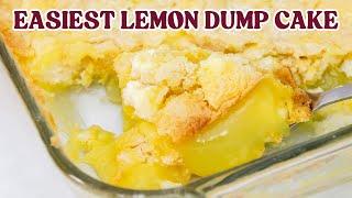 Easiest Lemon Dump Cake