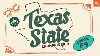 2024 Texas State Championship | MPO FINALF9 | Barela, Aderhold, Buhr, Ford | Jomez Disc Golf