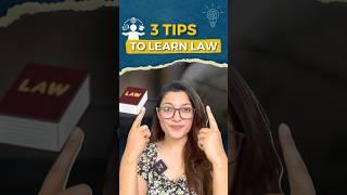 Learn Law Like A Pro | Tips For Law | CA Foundation Classes | ICAI