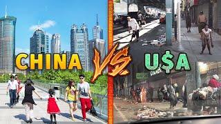 Living in China vs Living in America - This is truly shocking...  中国vs美国。。。我震惊了