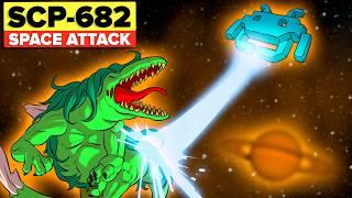 SCP-682 vs Space Invaders