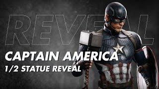 Hyper-real Captain America 1/2 Scale Statue by Queen Studios Teaser