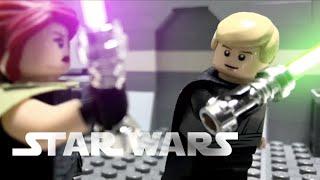 Lego Star Wars Stop Motion Film: Luke Skywalker vs Mara Jade