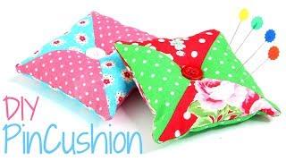 Patchwork Pin Cushion Pattern - DIY pincushion made simple