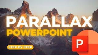 How to Create a Parallax Effect in PowerPoint - 3 LEVELS! 