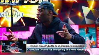 "ARE YOU, HITMAN HOLLA, THE A SIDE TO MURDA MOOK? EASILY!" + "$5000 BET IF..." - PART 2 | CHAMPION