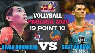 Rivan Nurmulki VS Sigit Ardian [HD] | SBS VS BNI46 | PROLIGA2020