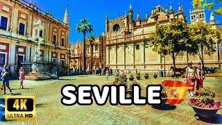 [4K] SEVILLE - Spain's Most Beautiful Cities - Walking Tour, Andalucía