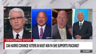 Smerconish believes fracking receives outsized coverage from the media. Anderson Cooper, David Urban