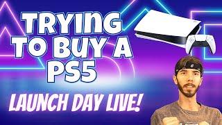 Attempting to Buy the PS5 - PlayStation 5 Launch Day