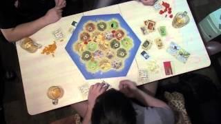 Настольная игра и Санька Саф №1 "Колонизаторы" ч1
