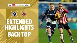 BLADES BACK TOP! | Millwall v Sheffield United extended highlights