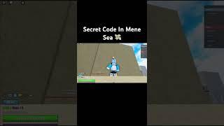 Secret Code In Meme Sea #roblox #robloxshorts #memesea