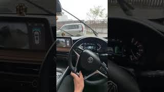 How to turn on "Auto ￼Rain Sensing Wipers" on your MG Gloster #deepakbinwal #mg