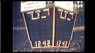 10/22/1970 Chicago Black Hawks at Boston Bruins highlights John Bucyk tip-in produces tie (no sound)