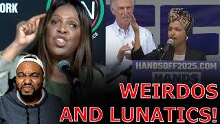 Democrats HUMILIATE THEMSELVES With Lunatics During Anti Trump Protest As His Approval Rating SURGES