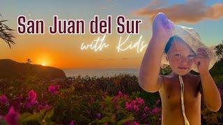 Crossing the Nicaragua Border | Traveling San Juan del Sur with Kids (Surfing + Purisima)