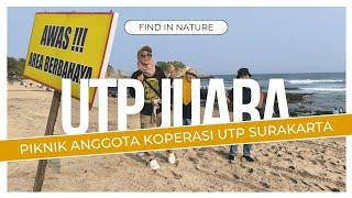 Asiknya Piknik Bareng Koperasi UTP Surakarta di Pantai Klayar Pacitan