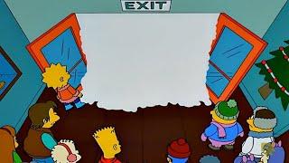 School is closed due to heavy snowfall [The Simpsons]