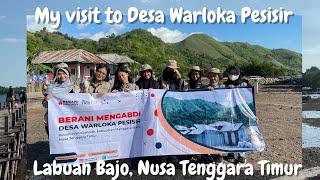 Intip kegiatan aku jadi volunteer di Desa Warloka Pesisir!