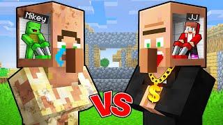 Mikey and JJ Control POOR vs RICH Villager Mind in Minecraft (Maizen)
