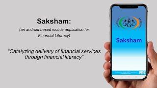 Saksham:(Android based mobile application for Financial Literacy)-PN Subramani-Faculty-Nodal Officer