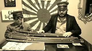 The samurai monkey 42  |bloopers|  ww2 Japanese sword and artifacts | katana knife | kamikaze | old