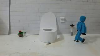 Stikbot toilet