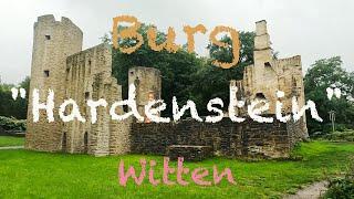 Burgruine "Hardenstein" in Witten / Regenspaziergang