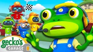 Formula Gecko!  | Go Gecko's Garage! | Kids Cartoons