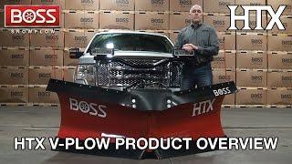 HTX V-Plow Product Overview | BOSS Snowplow