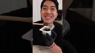 CrisDevilGamer ASMR BLACK YOGURT #shorts