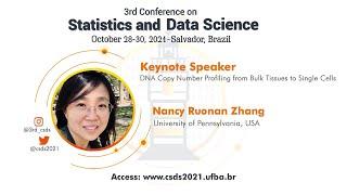 Keynote Speaker 4 - Nancy Ruonan Zhang (University of Pennsylvania, USA).