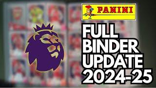 Full Binder Update! Adrenalyn XL Premier League 2024-2025