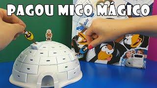 NÃO DERRUBE O ESQUIMÓ Com MICO MÁGICO! Igloo Mania Tia Flá X Produção