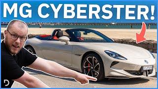 New MG Cyberster Sportscar Has A BIG TWIST! | Drive.com.au