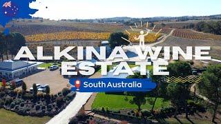 Drone Tour of Alkina Wine estate in South Australia 4K