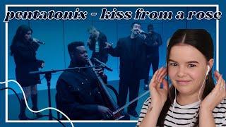 Pentatonix - 'Kiss From A Rose' Live Performance Reaction  | Carmen Reacts