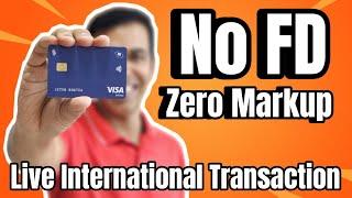 Niyo Global Credit Card | Complete Details | Live Transaction in Malaysia